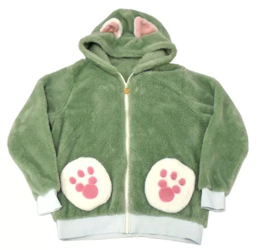 ジェラトーニ - 新品未使用 ディズニーシー ジェラトーニ パーカー LL ダッフィー＆フレンズ 中古】衣類 ジェラトーニ パーカー グリーン レディースLLサイズ