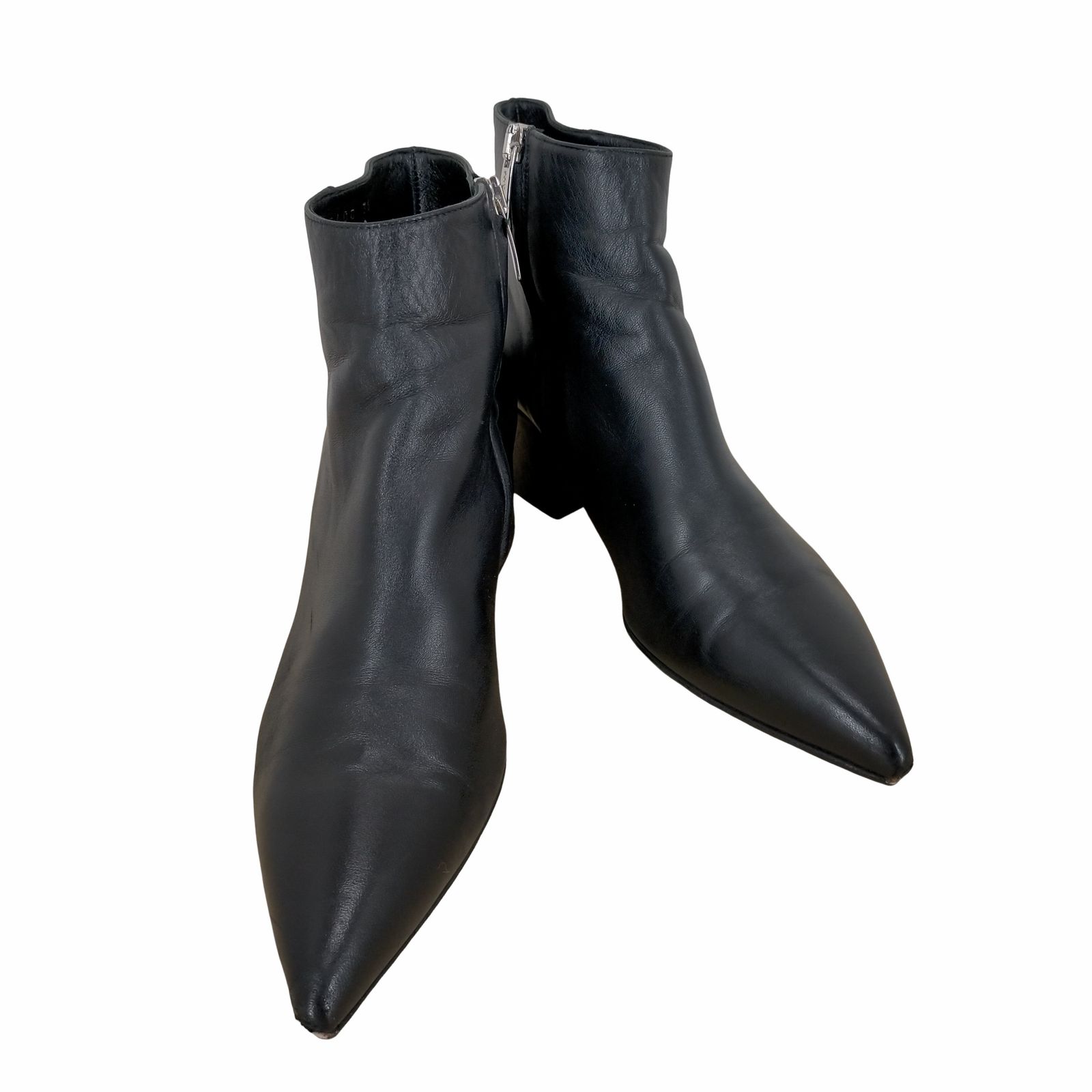 セルジオロッシ sergio rossi MADE IN ITALY ポインテッドトゥ サイド