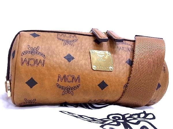 □新品□未使用□ MCM エムシーエム モノグラム ヴィセトス柄 レザー