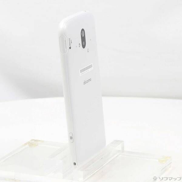 中古品〕 らくらくスマートフォン 64GB ホワイト F-52B docomo