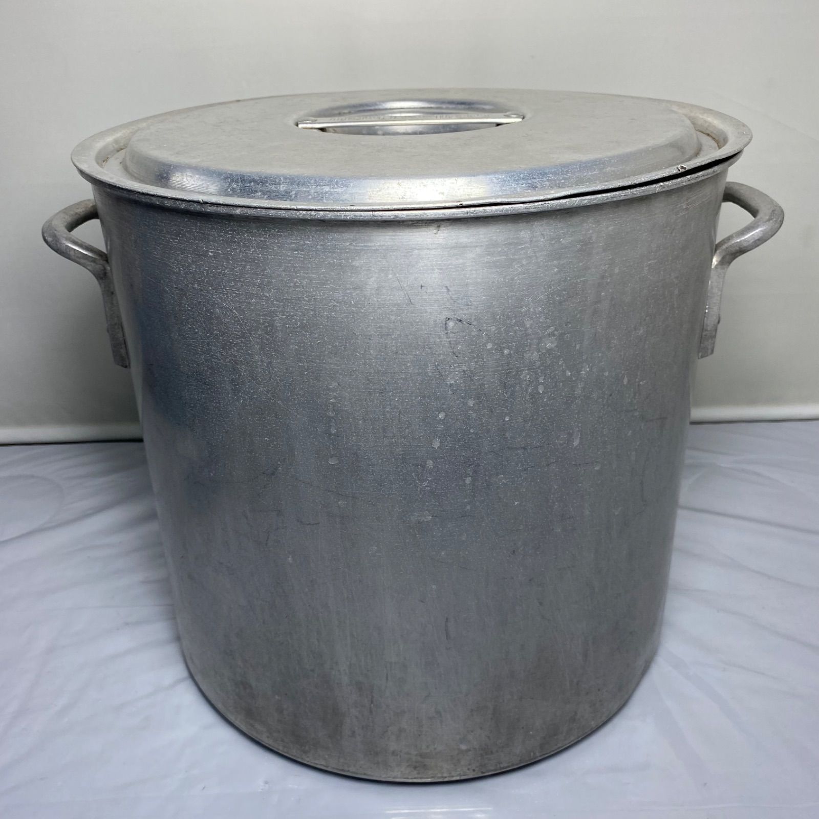 業務用 アルミ寸胴鍋 36L 蓋付き Silver Arrow 大型鍋 炊き出し イベント 調理器具 シルバーアロー 大容量