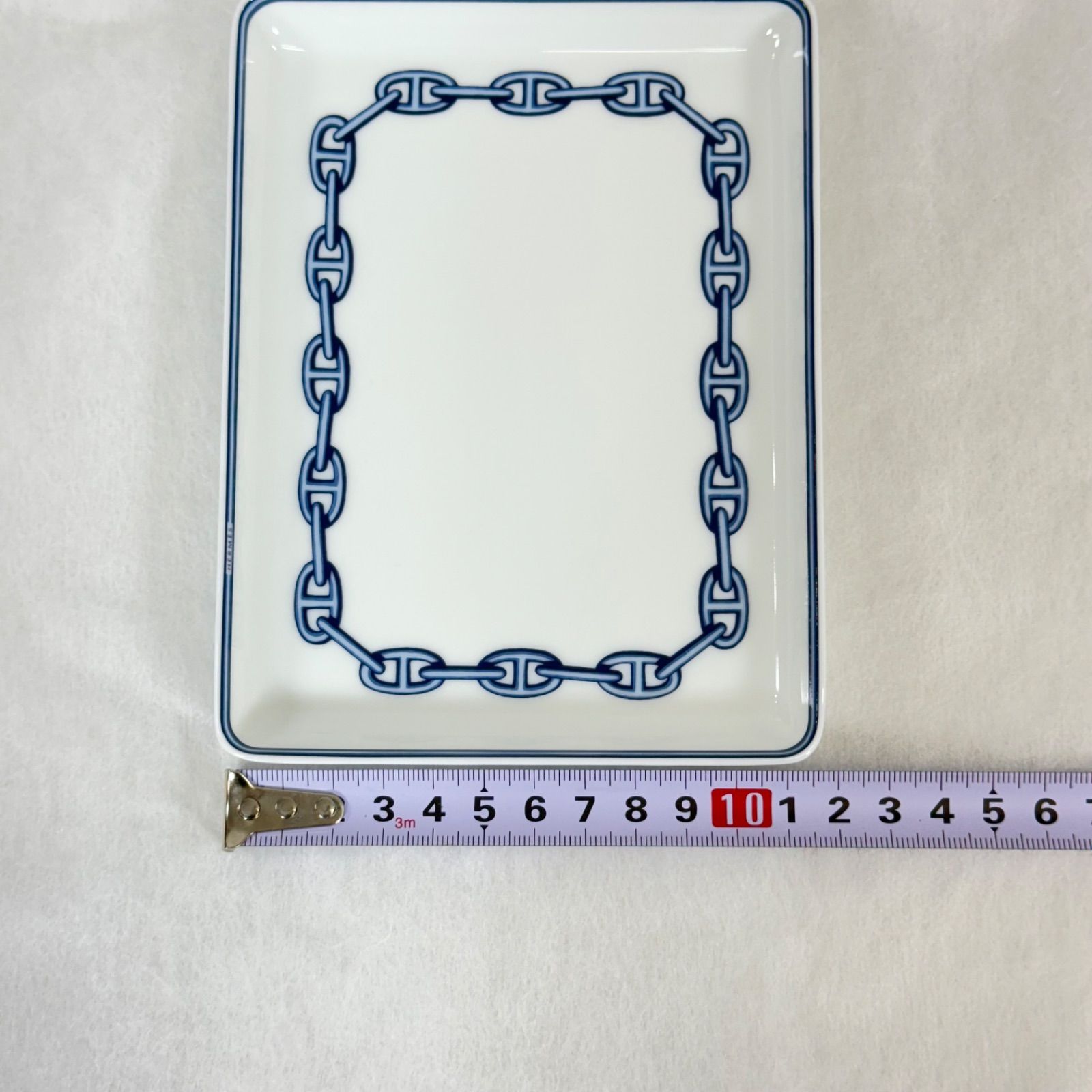 セール 【未使用品】HERMES エルメス シェーヌダンクル スクエア