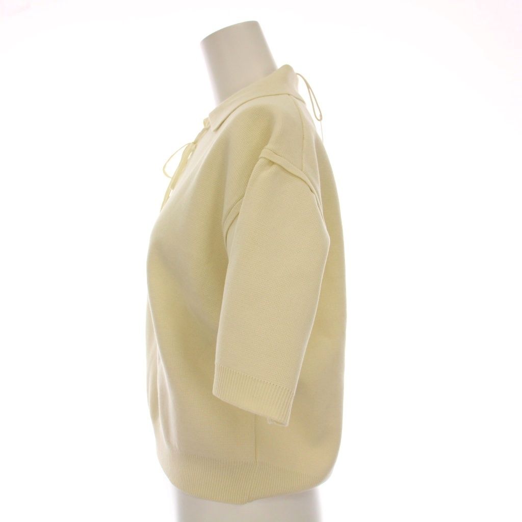 NKNIT ンニット 25SS lace up skippe レースアップスキッパーニット  