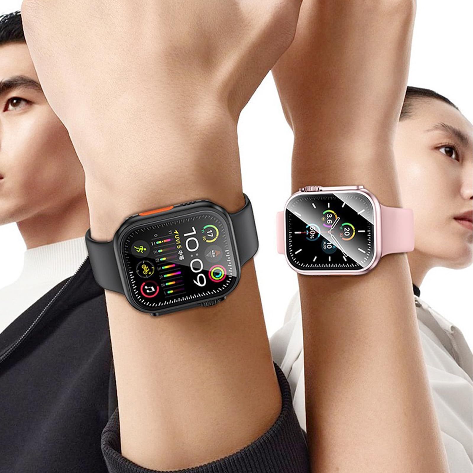 在庫処分】Watch カバー Series 9/8/7 Apple (45mm) アップルウォッチ 