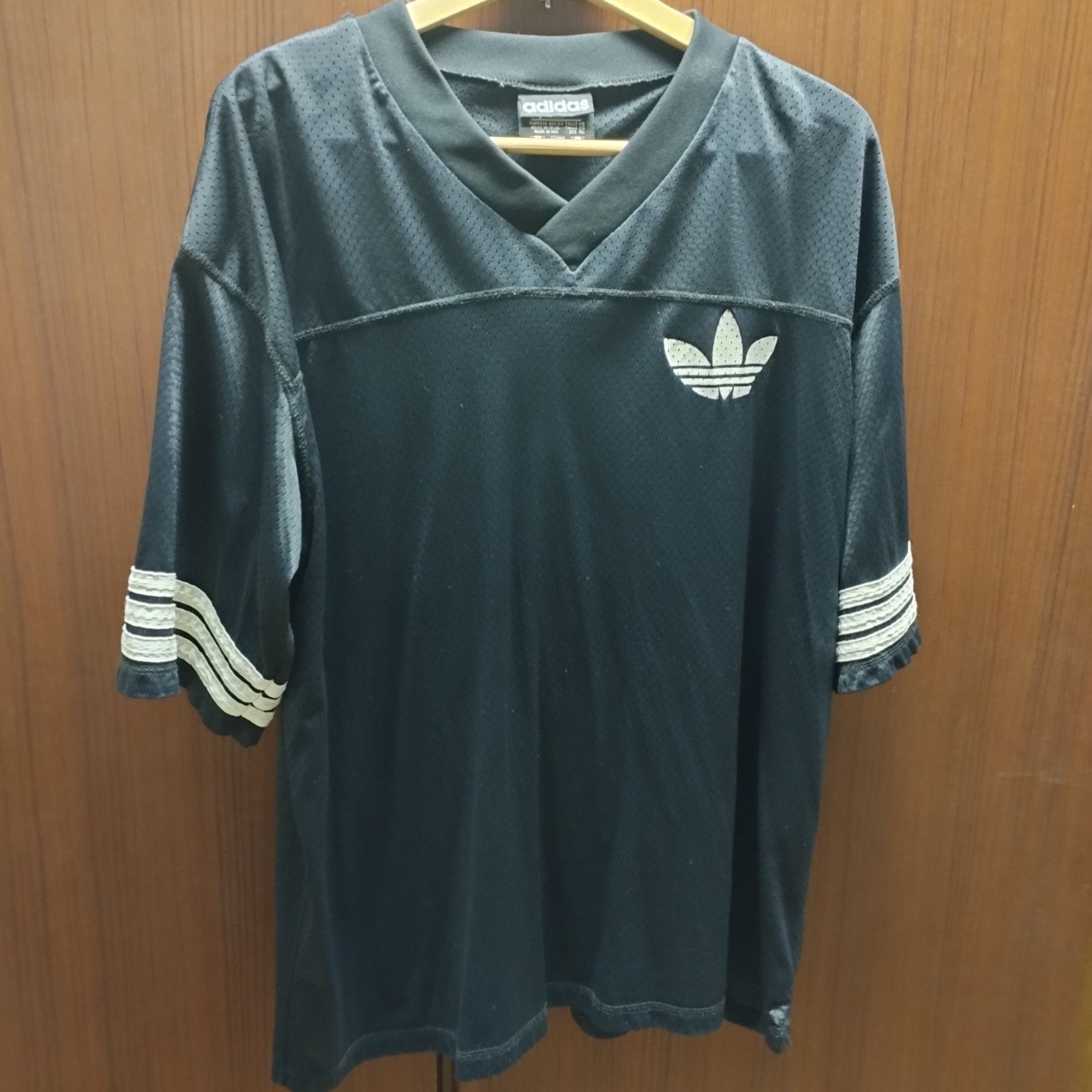 adidas メッシュ Tシャツ 古着 used - メルカリ
