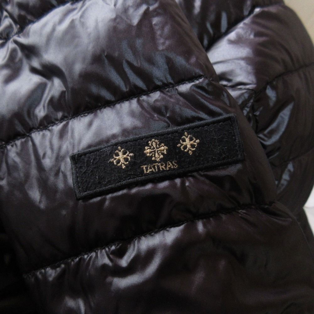 TATRAS】タトラス リバーシブル ダウンコート ブラック×迷彩 レディース