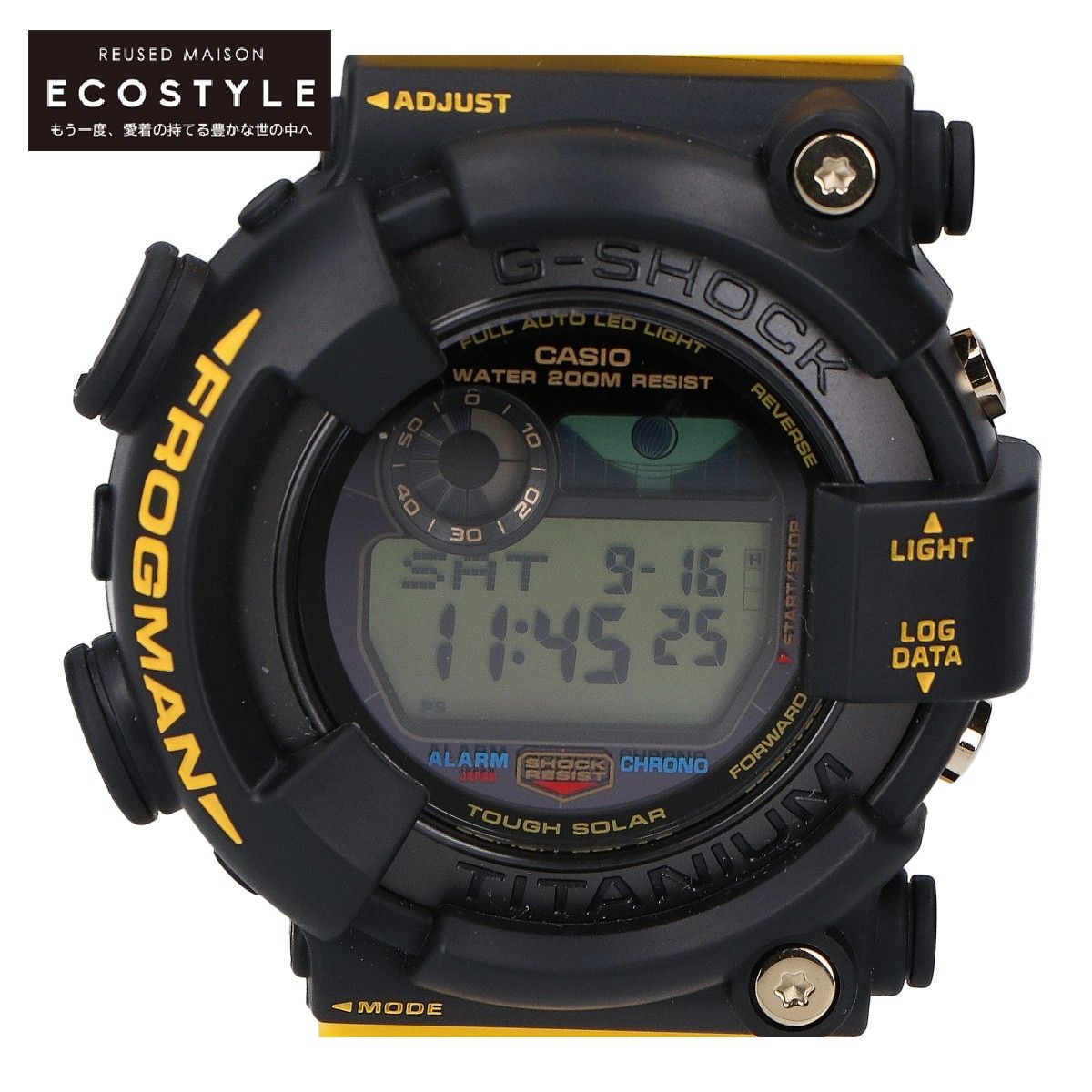 G-SHOCK ジーショック 【新品同様/アイサーチ・ジャパン コラボレーションモデル】GW-8200K-9JR MASTER OF G - SEA FROGMAN  フロッグマン Love Sea and The Earth タフソーラー - メルカリ