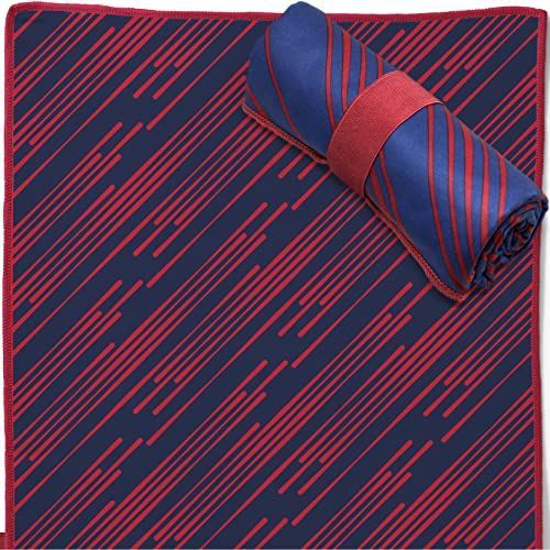 Surge Acteon アクテオン 多目的 タオル 超軽量 コンパクト 抗菌 マイクロファイバー 超吸収 速乾 (スポーツ、旅行、ビーチ、プール、キャンプ、ジム、バスタオル) (Surge)