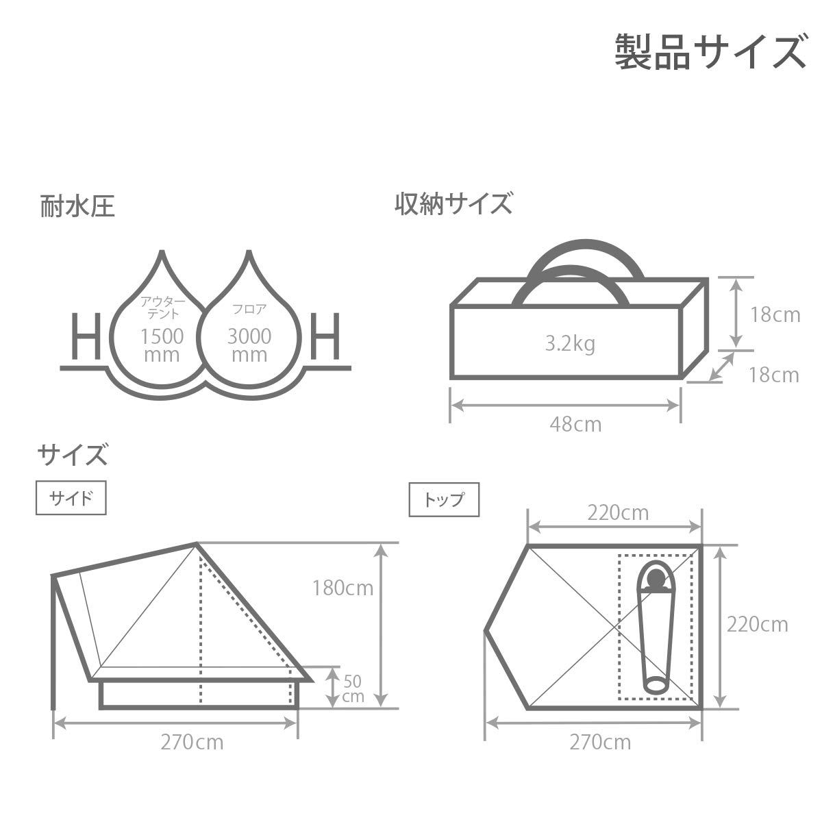 ワンポールテント