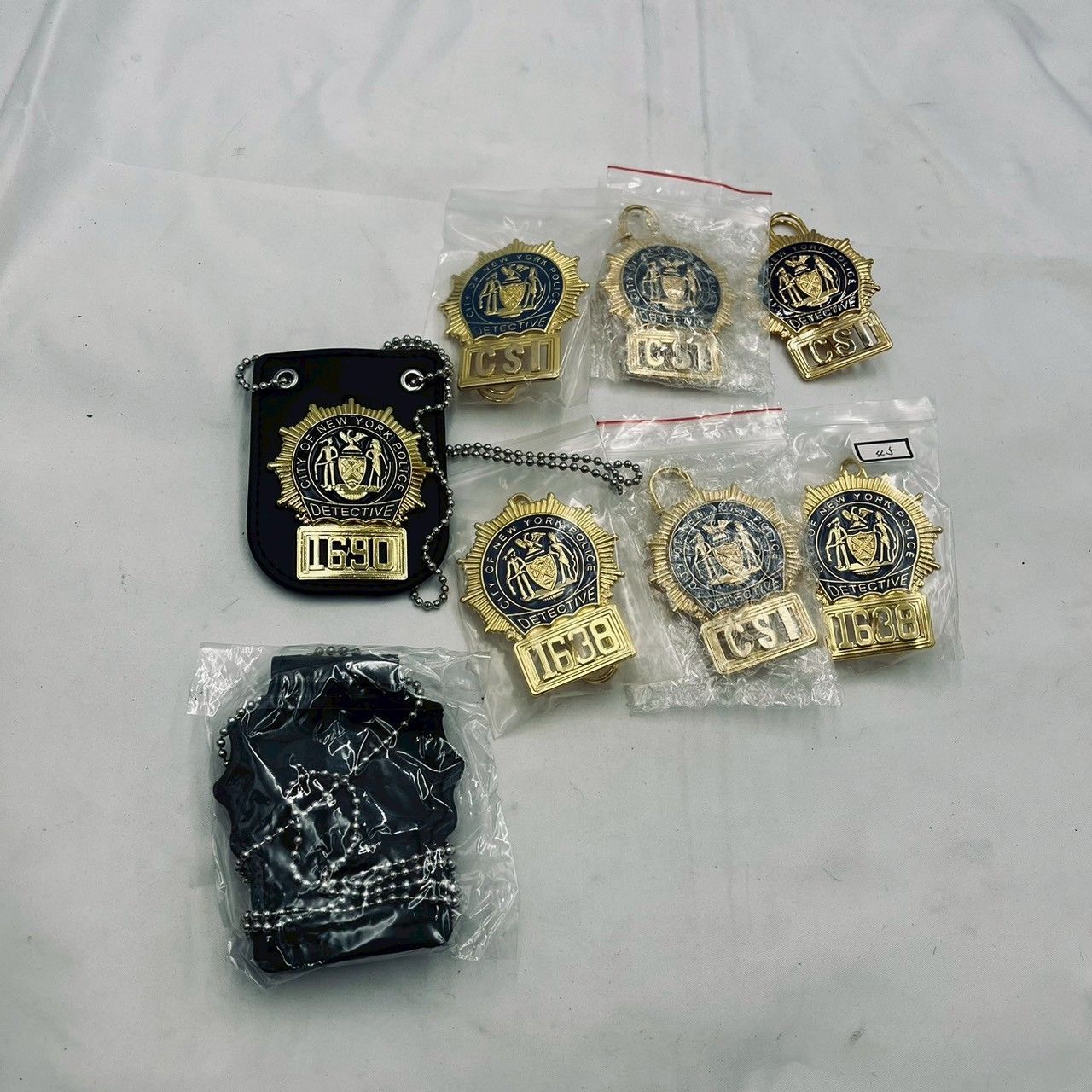 警察グッズ　レンジャーバッジ ❗️✨コレクションに✨❗️】LAPD チーフバッジ レプリカ 金銀