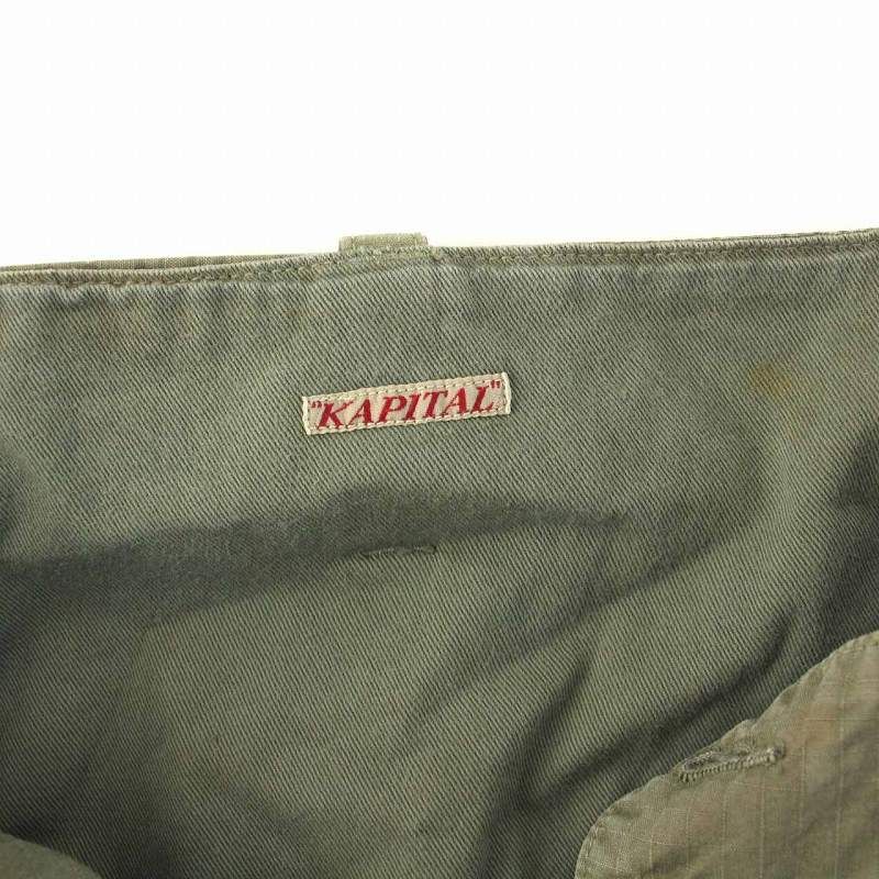 キャピタル kapital ワイドパンツ ガウチョパンツ 変形 XS