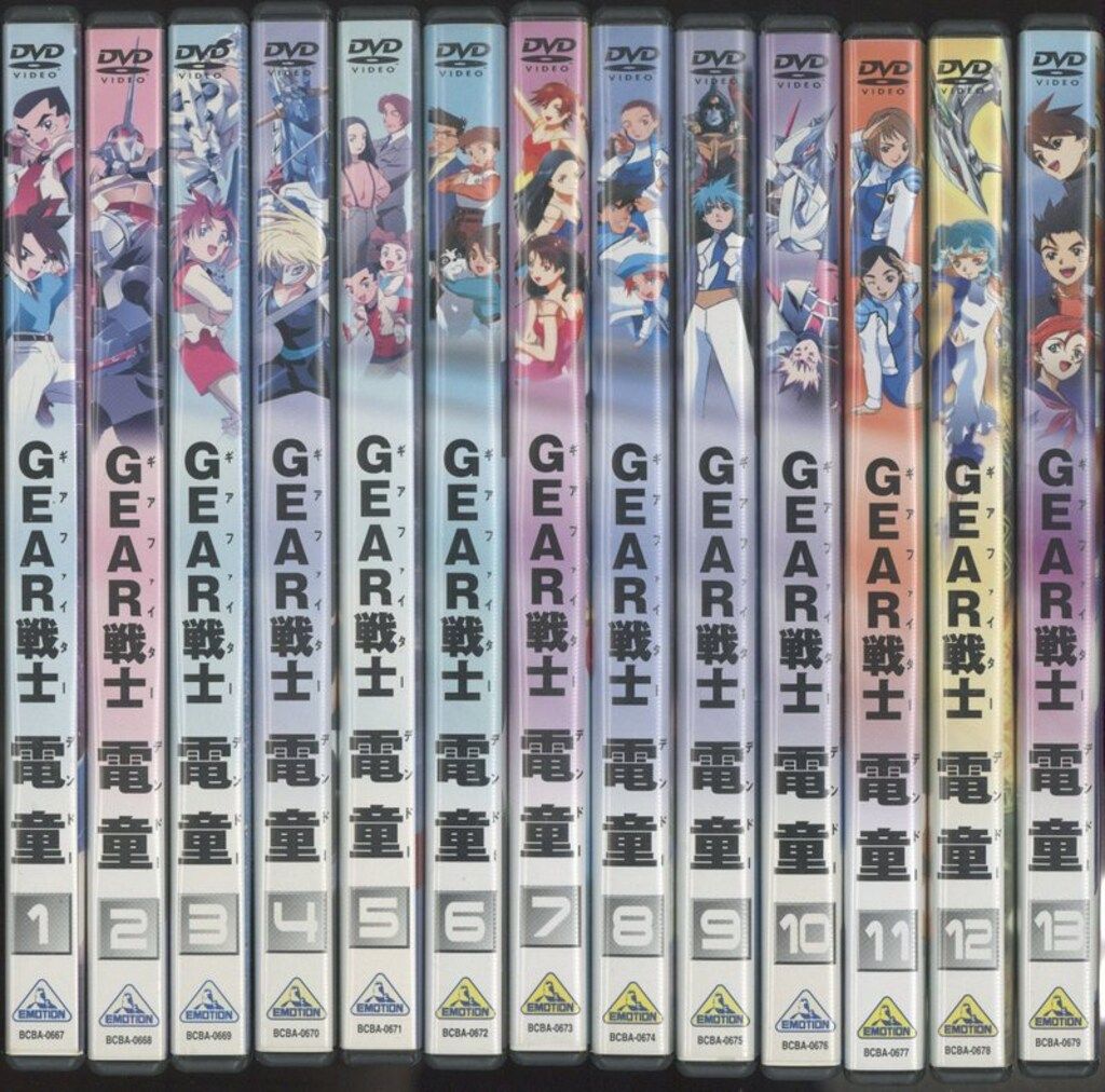GEAR戦士 電童 DVD 全13巻 セット GEAR戦士 電童 DVD セット Amazon.