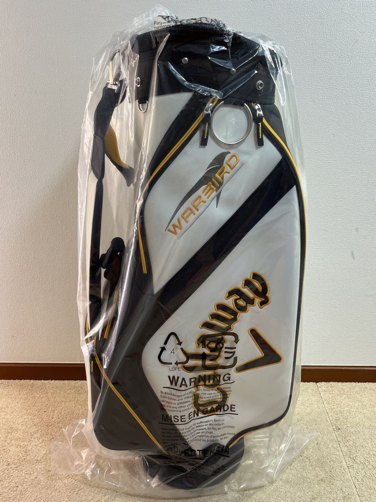 未使用 2024 SY32 GOLF JAQUARD カートバッグ ラウンドバッグ SYG