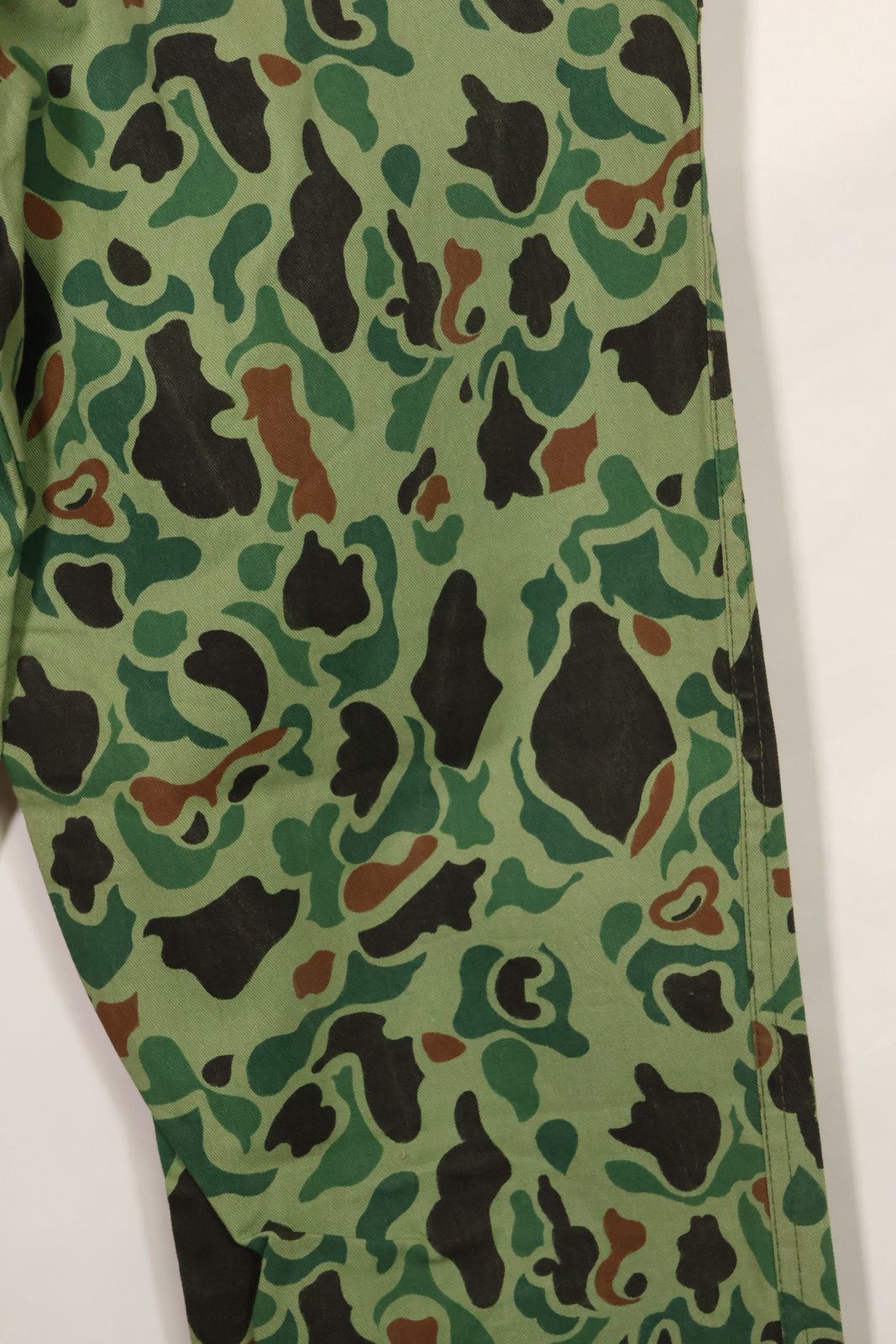 60s ダックハンター カモ 迷彩 ベイカー タイプ コットン パンツ M