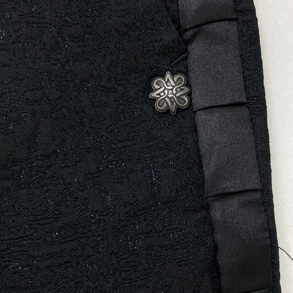 新品 セントアンドリュース ラメジャガード パンツ 定価39600円 灰 L サイズ：LL ST ANDREWS セントアンドリュース ラメジャガードパンツ 総