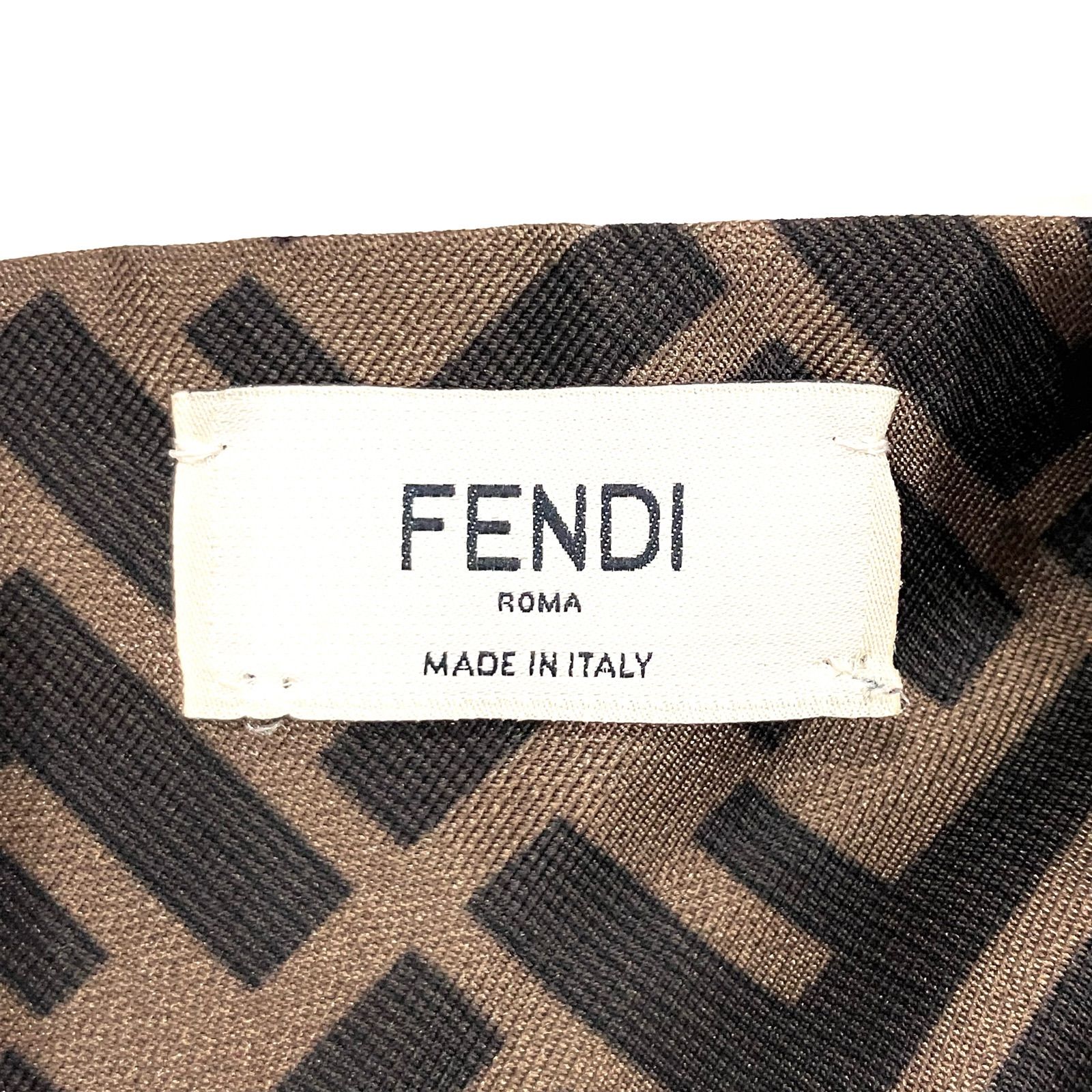 FENDI★ズッカ柄★リボンバレッタ 7d4a33eda26cddcb5e0cd091a962cc