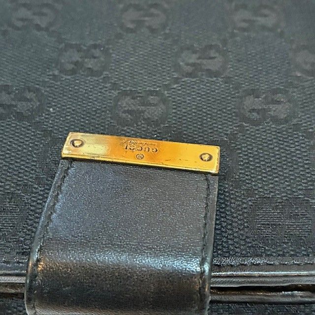 グッチ GUCCI GGキャンバス Wホック コンパクトウォレット 2