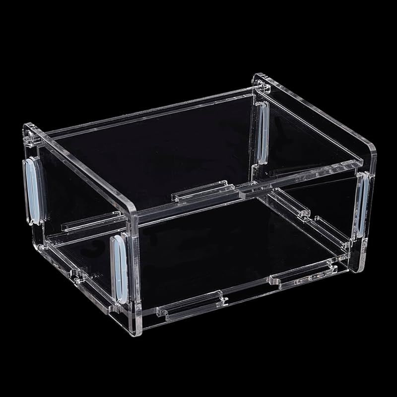 新品】 PH PandaHall クリアアクリルボックス 12.5x9.5x6cm 長方形 