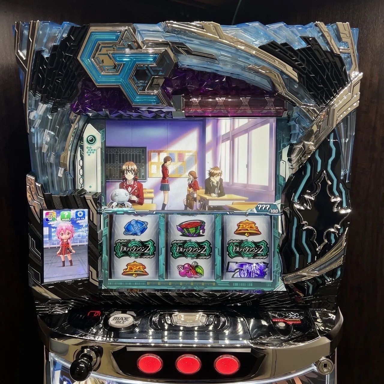 ギルティクラウン２　スマスロ実機　簡易ユニット付　⭐️送料無料⭐️ ギルティクラウン2 スマスロ実機 簡易ユニット付 ⭐️送料無料