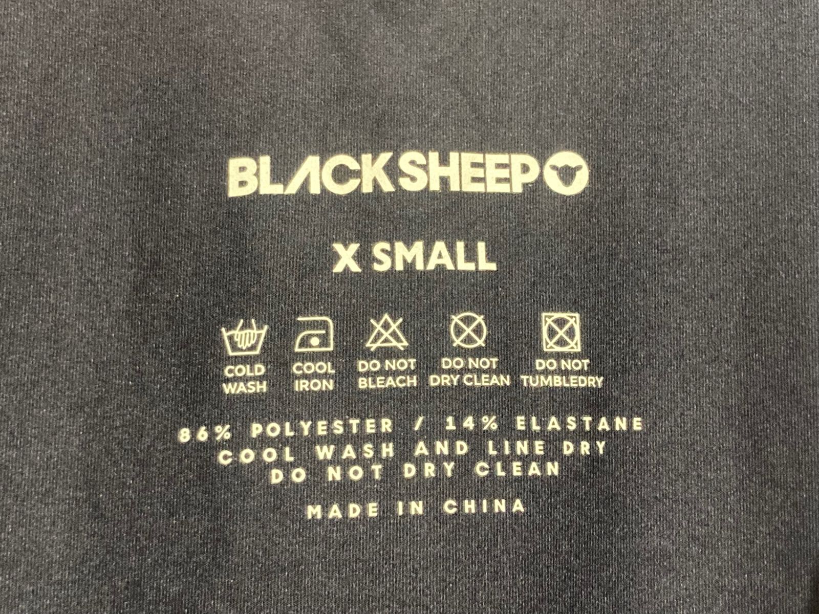 IA967 ブラックシープ BLACKSHEEP 半袖 サイクルジャージ XS