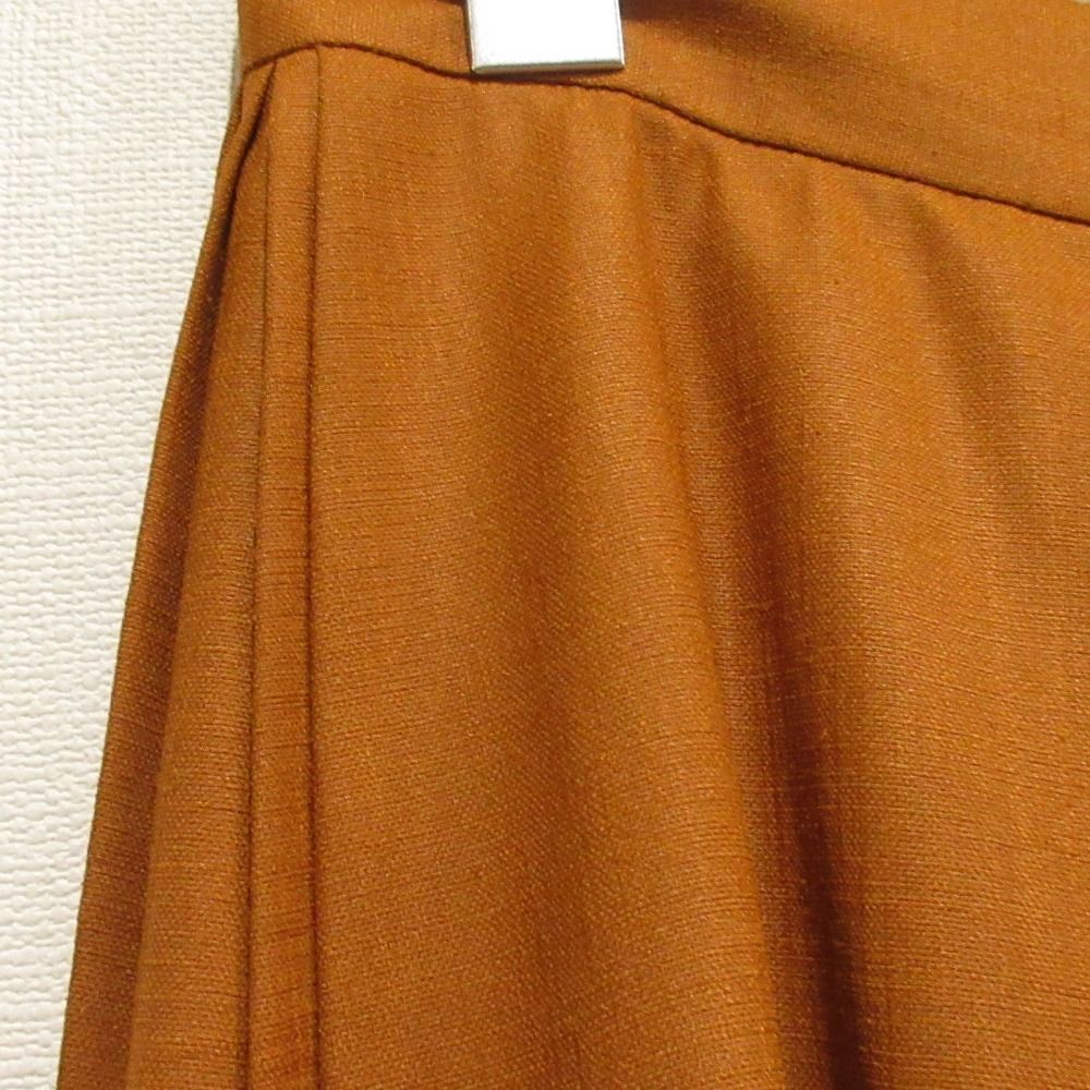 美品 FOXEY NEW YORK フォクシーニューヨーク リネンフェイス プリーツ 