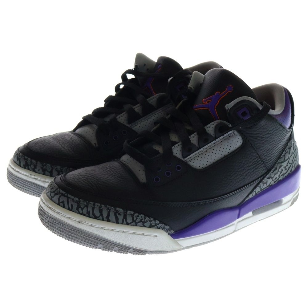 NIKE (ナイキ) AIR JORDAN 3 RETRO COURT PURPLE CT8532-050