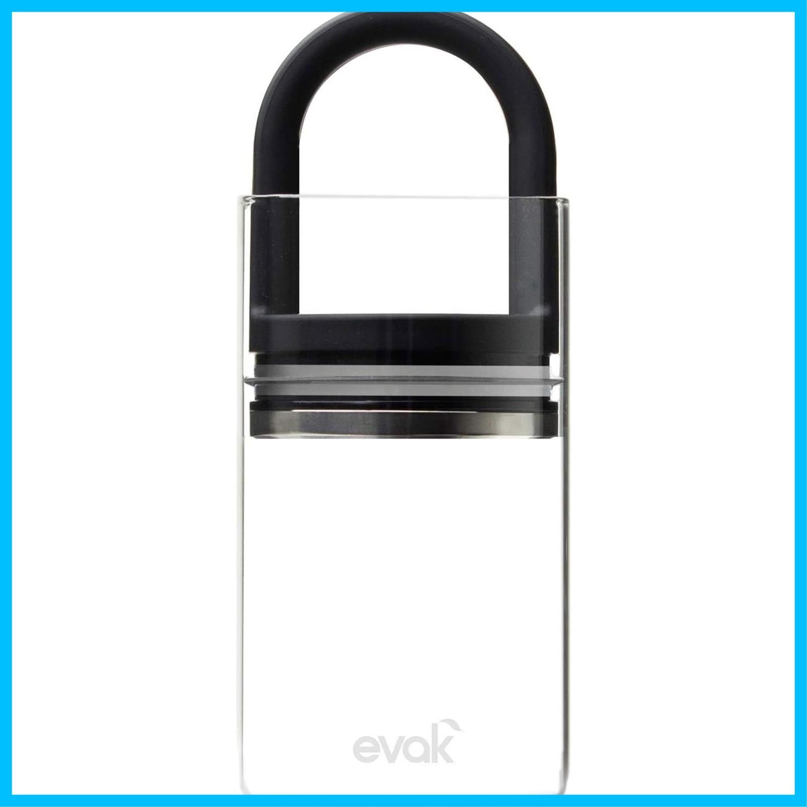 【特価セール】コーヒー豆 保存容器 密閉 キャニスター 真空 680ml EVAK M ロングハンドル PP09-EDSBKR preparaプレパラ) プレゼント ギフト