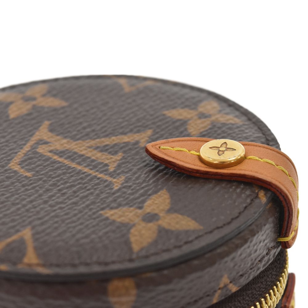 LOUIS VUITTON (ルイヴィトン) モノグラム ラウンドケース 小物入れ  