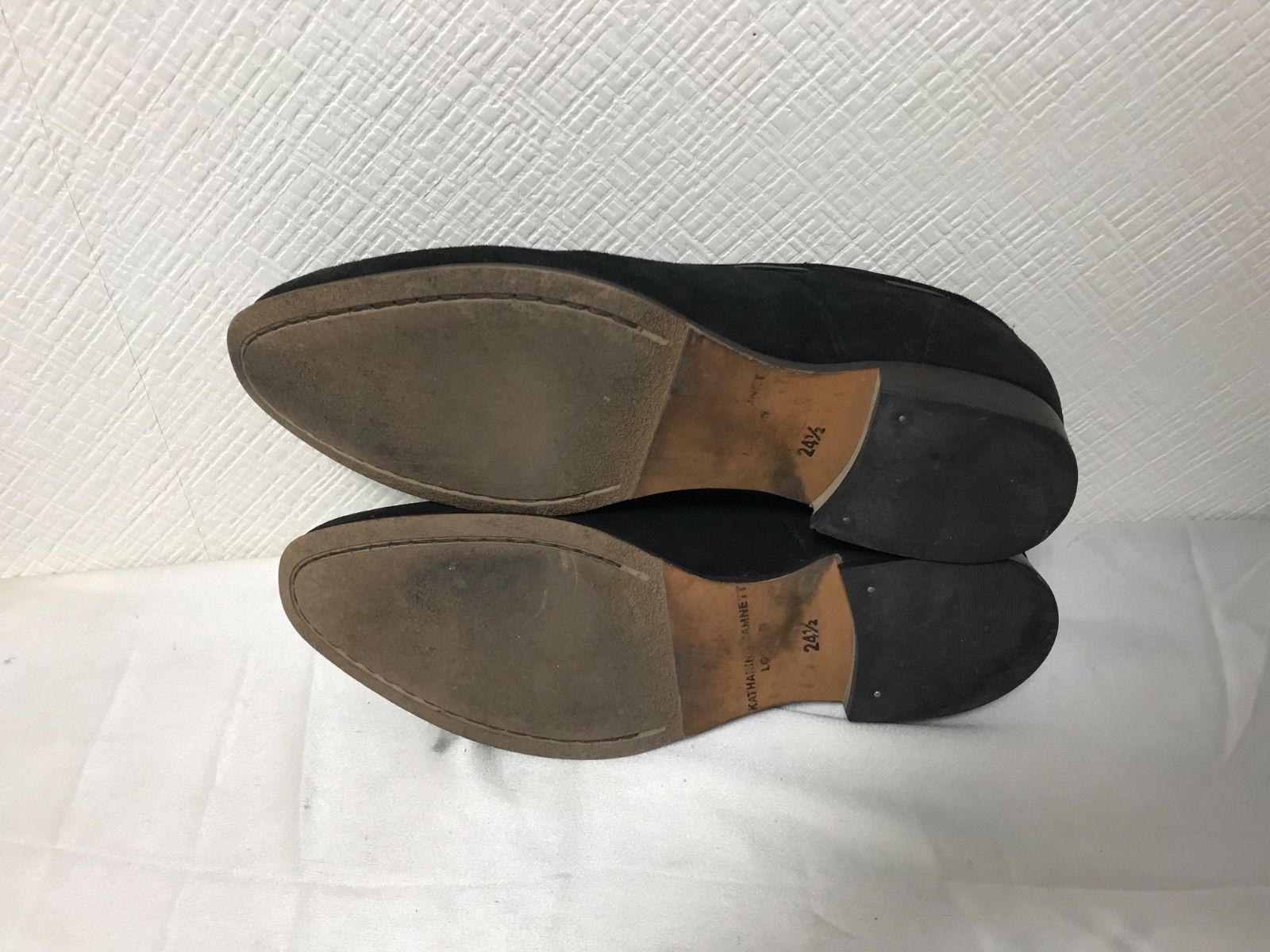 本物キャサリンハムネットロンドンKATHARINEHAMNETT LONDON本革