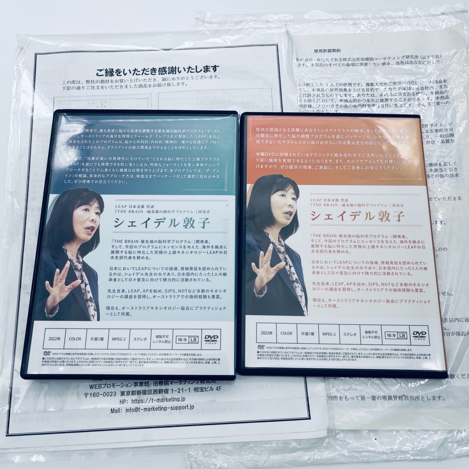 シェイデル敦子「THE BRAIN」最先端の脳科学プログラム DVD フルセット 