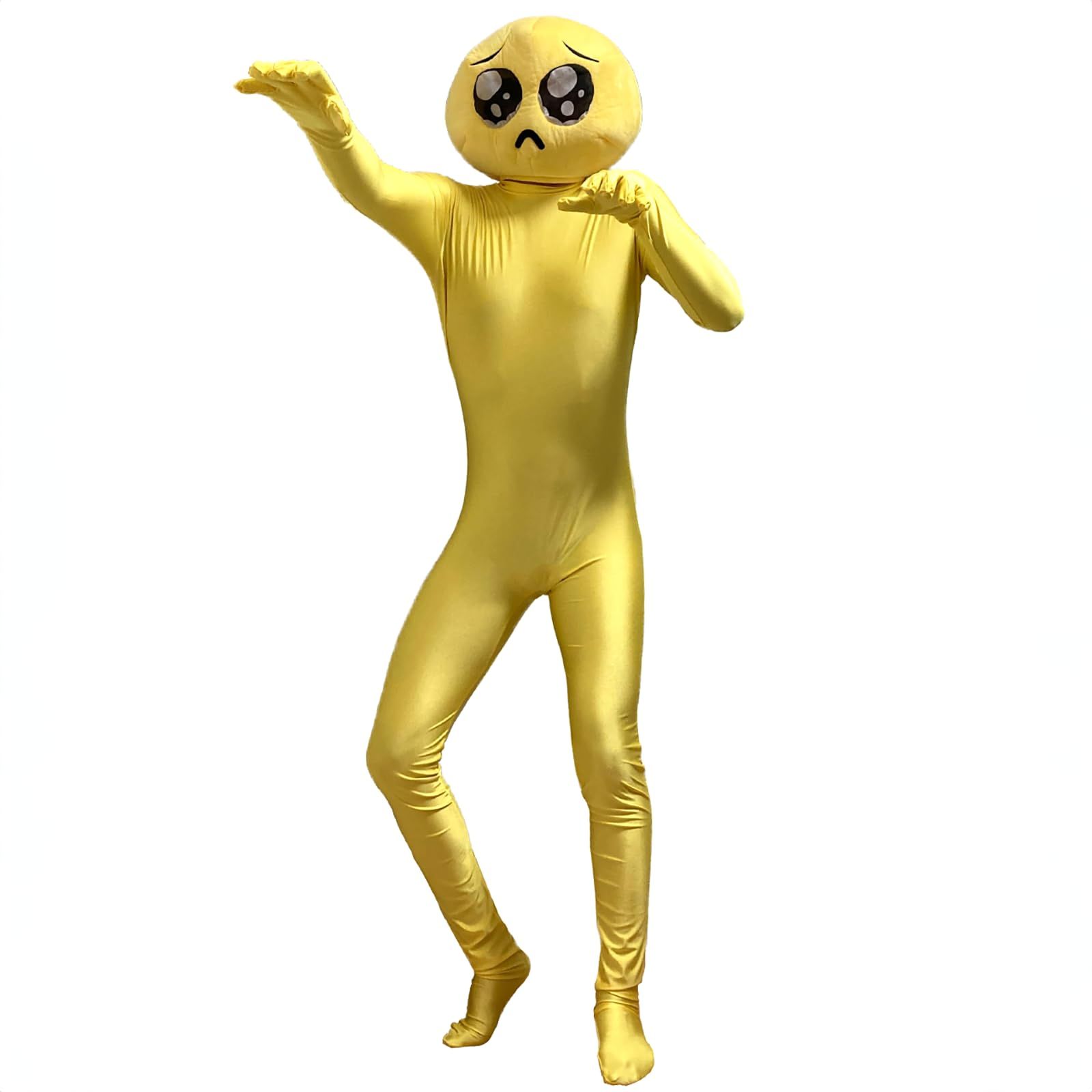 milky time ぴえん コスプレ ハロウィン 仮装 全身タイツ 被り物 おもしろ グッズ