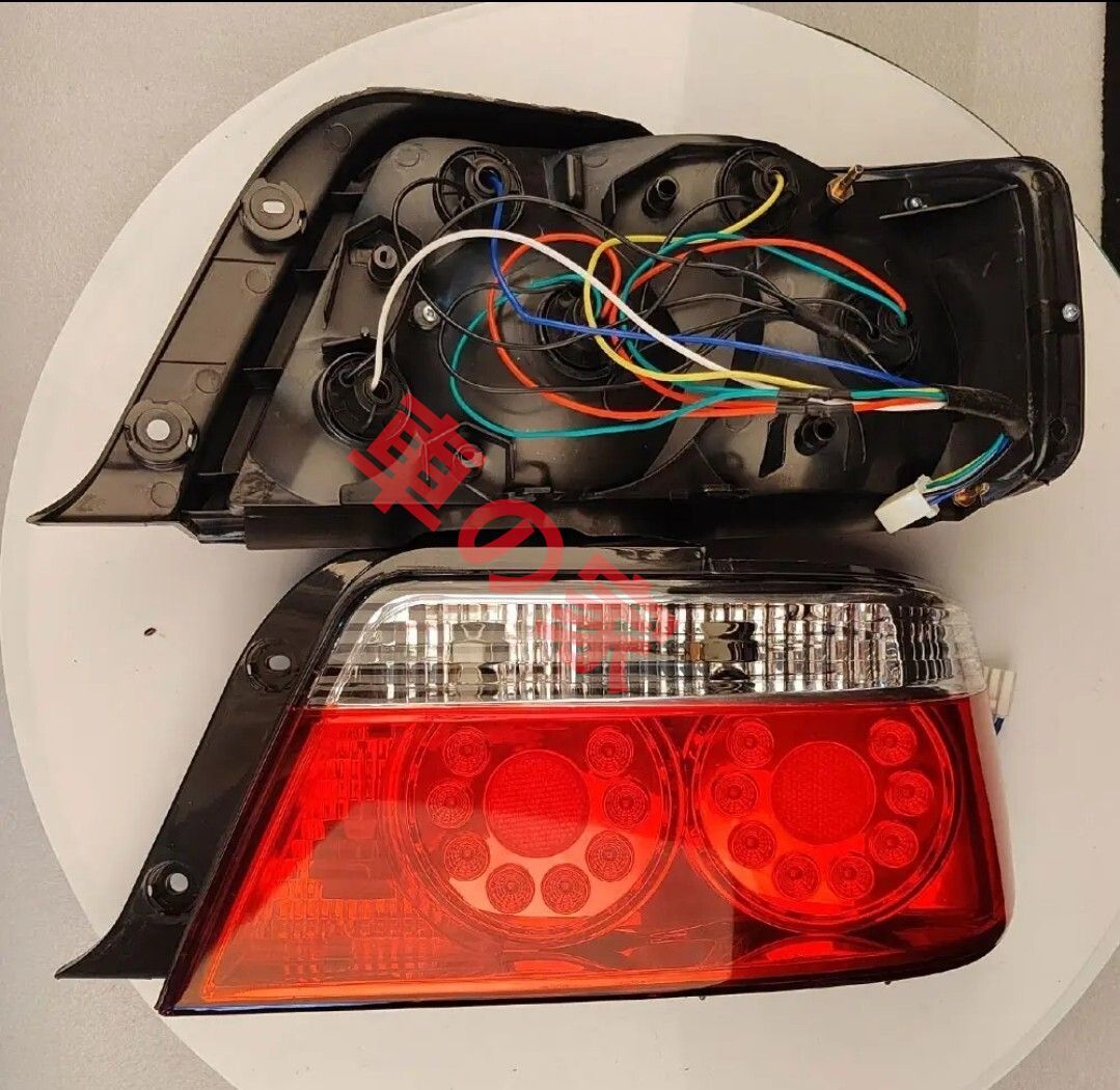 チェイサー 100系 レッド テール LEDテールランプ 左右 JZX100 テールライト クリア トヨタ chaser toyota 100チェイサー