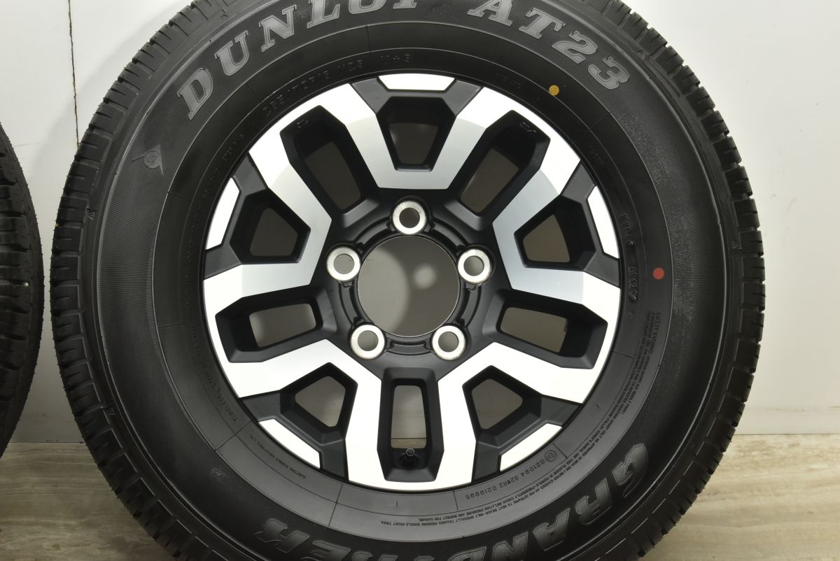 タイヤホイール5本 ほぼ新車外し 265/70R16 16x7.0J ±0 PCD150 タイヤホイール5本 ほぼ新車外し 265/70R16 16x7.0J ±0 PCD150