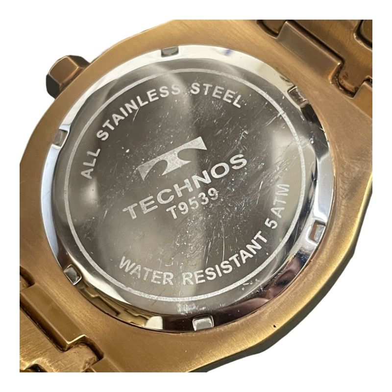 TECHNOS テクノス 腕時計 デイト T9539 腕時計メンズ クオーツ