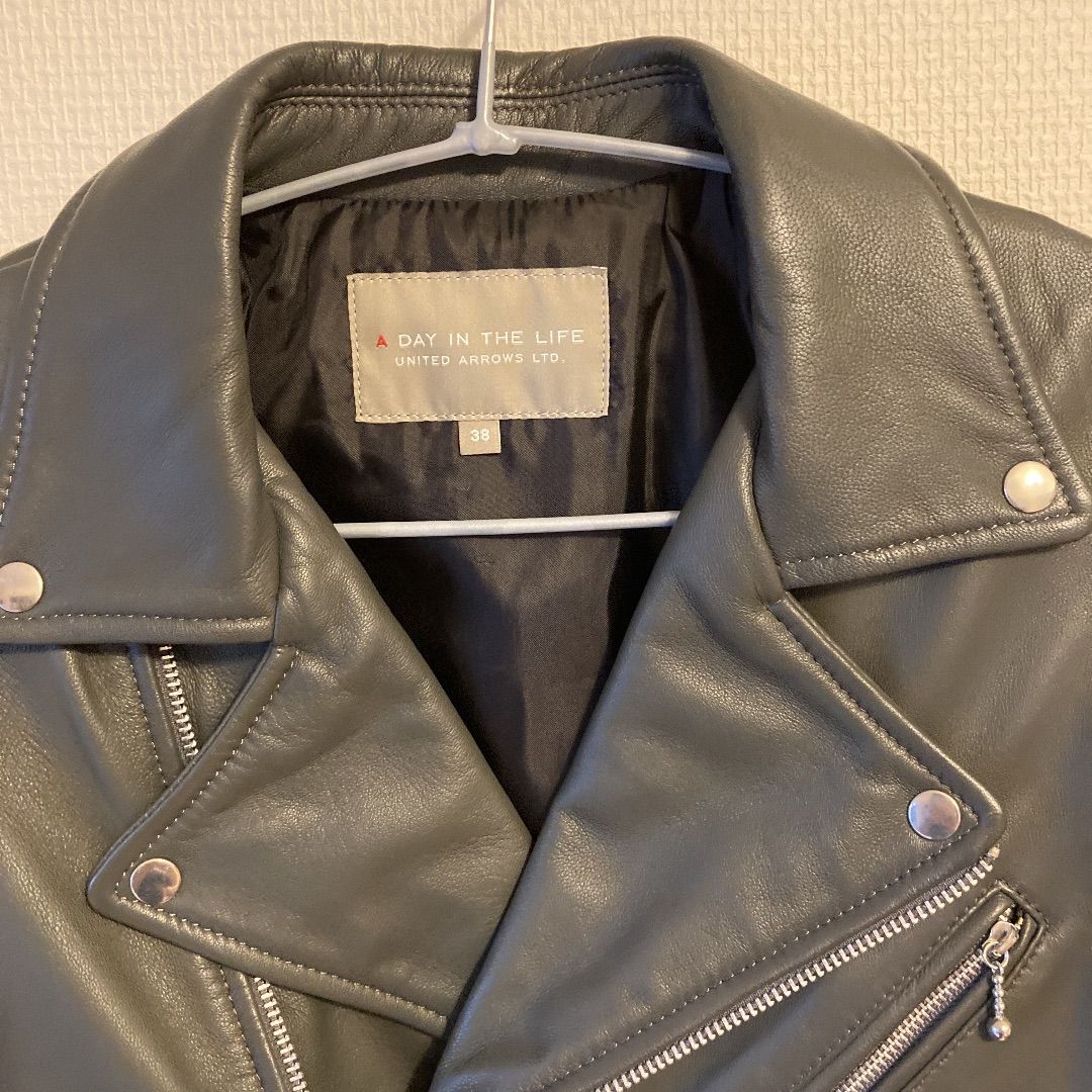 ユナイテッドアローズ レディースライダースジャケット 38号 - メルカリ