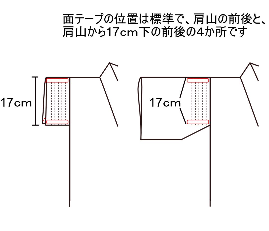 袖なし半襦袢|麻混シーチング|Ｍサイズ|面ファスナー付き|衿がファスナーで外せます