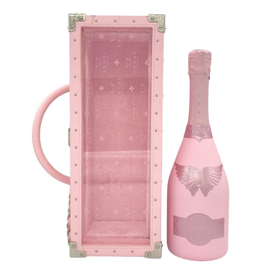 エンジェル　ドミセックロゼ エンジェル シャンパン ドゥミセック ピンク ロゼ レザータイプ 81