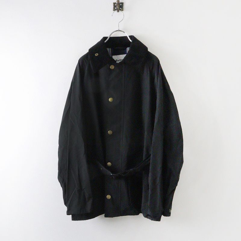 美品 バブアー Barbour BEDALE BELTED ジャケット 38/ブラック 【美品】Barbour Bedale 38 ブラック