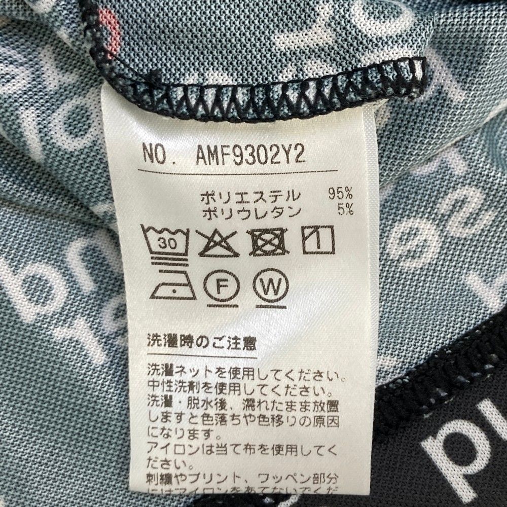 サイズ：L AND PER SE アンパスィ 長袖ポロシャツ ボタンダウン ロゴ総