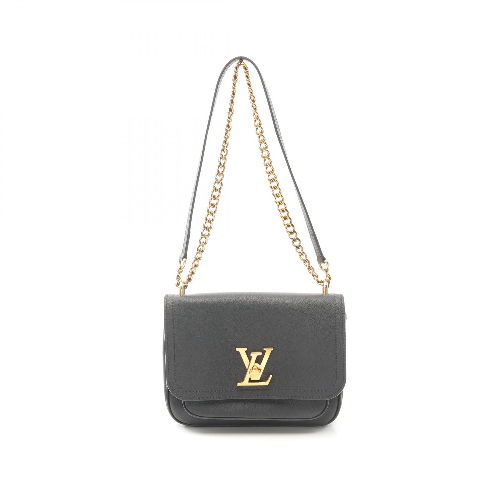 ルイ ヴィトン LOUIS VUITTON ショルダーバッグ ロックミー チェーン M57073 ノワール レザー ロックミー チェーン レディース Used A