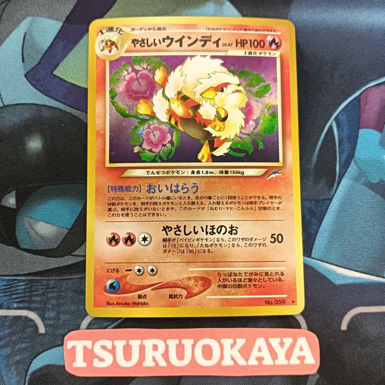 楽天 送料無料にならない ポケモンカード Bランク やさしいウインディHolo LV47HP100NO059 シングルカード