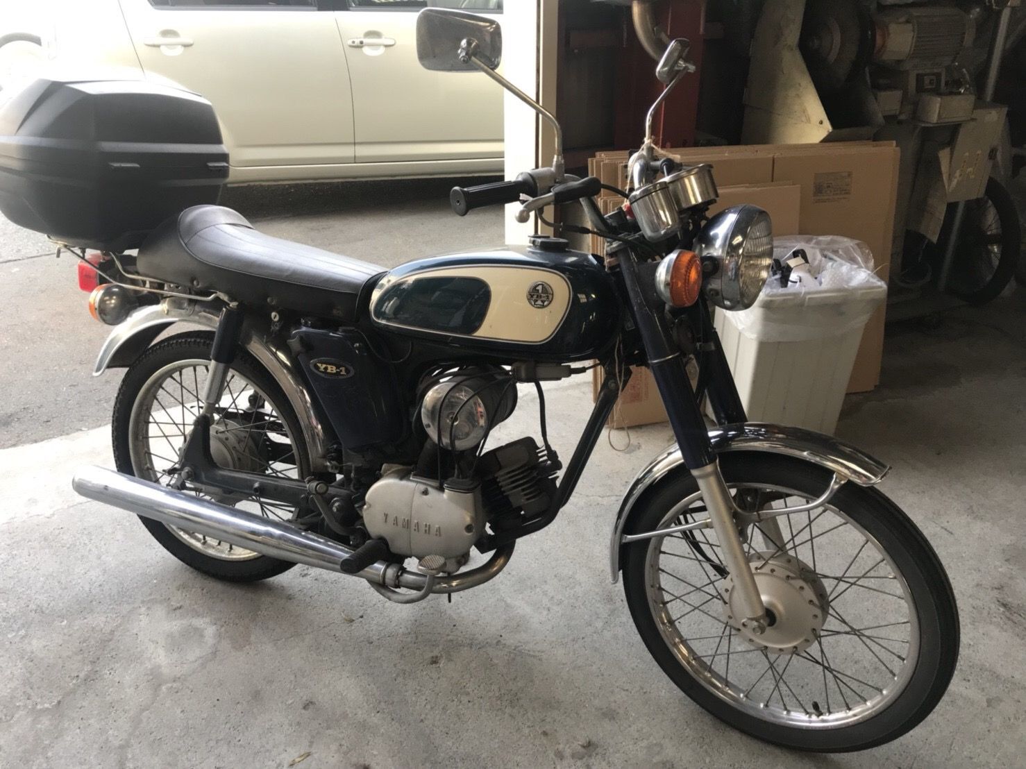 ヤマハ yb-1 4スト 50cc ゆらめい 実働 現車確認OK