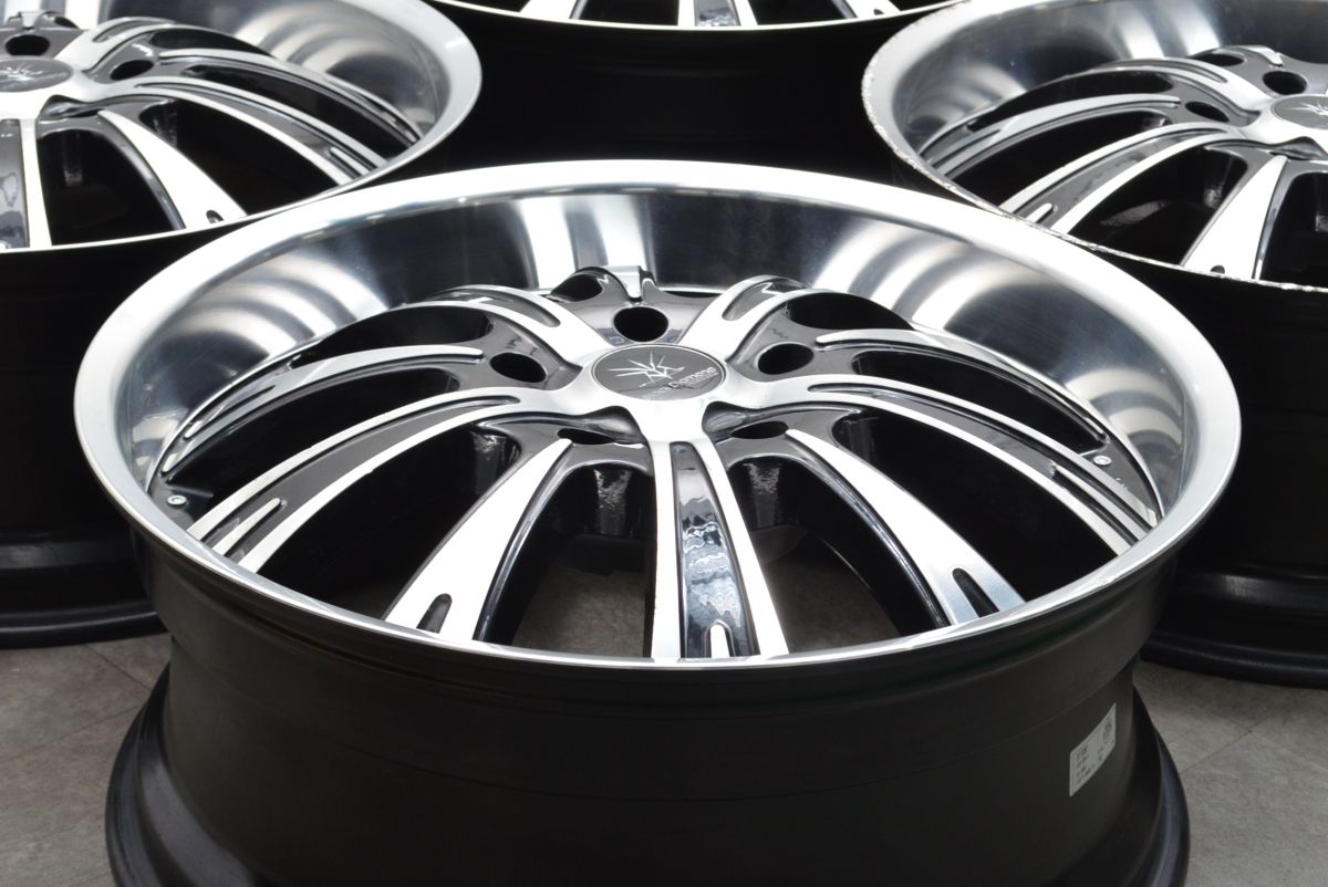 カスタム用に ブラックダイヤモンド BD10 22in 9J 50 PCD150 レクサス LX570 ランドクルーザー200 交換用