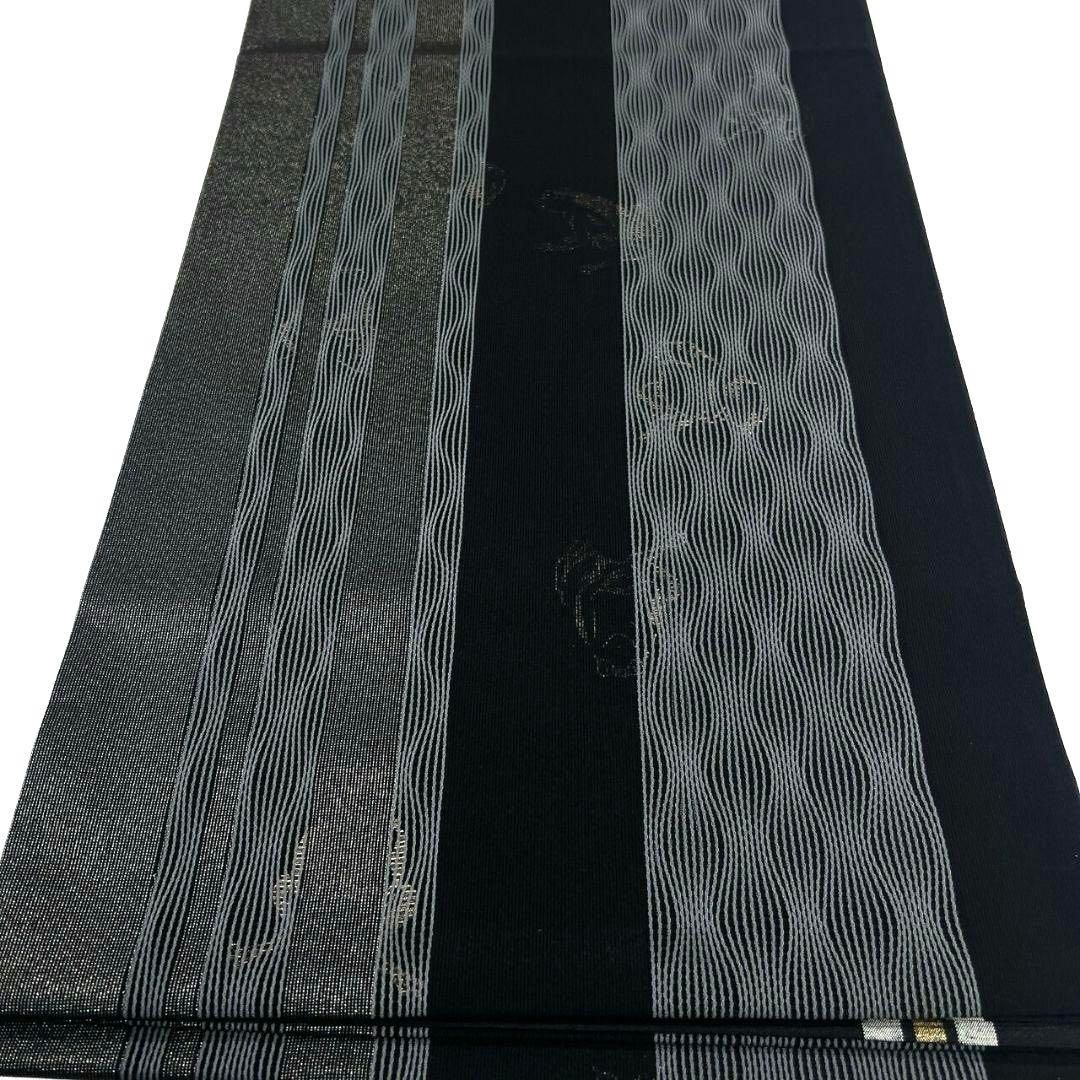 未着用 銀彩 カエル 蛙 透かし 袋帯 着物 041a p - メルカリ