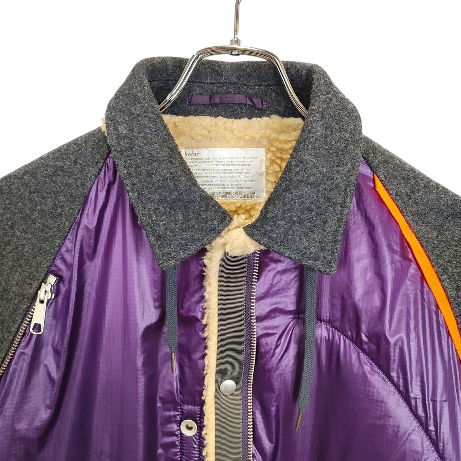 kolor カラー AIR RIP BLOUSON