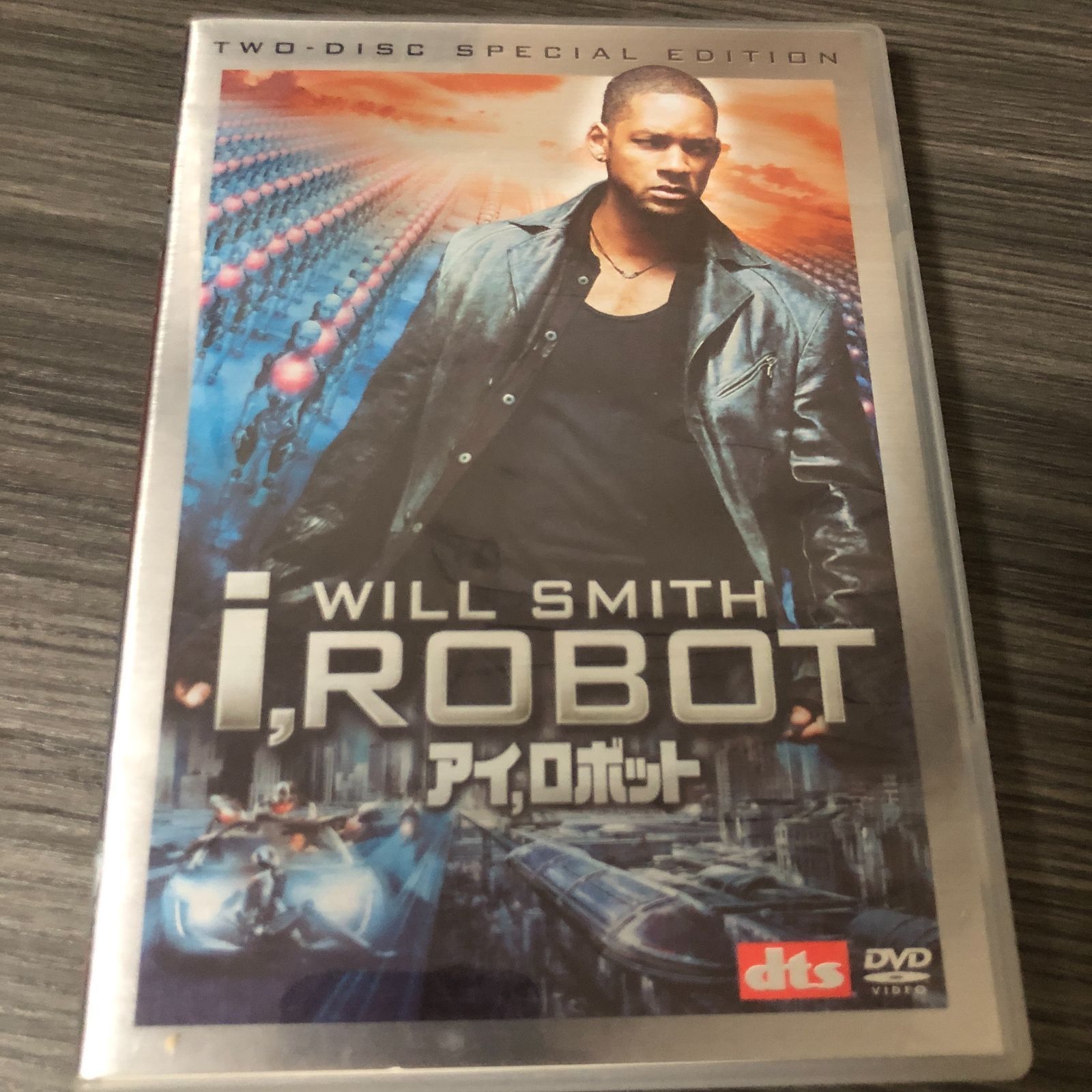 定期販売ウィルスミス アイロボット フィギュア サニーヘッド コレクターズボックス 限定 DVD 2枚組特別編 劇場プレス（非売品）映画 SF その他