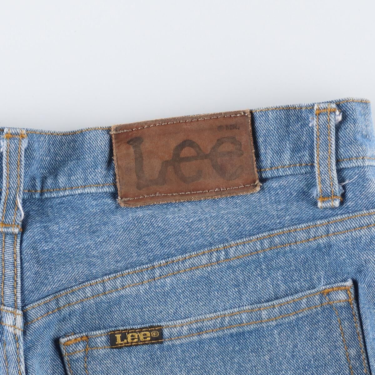 古着 90年代 リー Lee フレアカットジーンズ デニムパンツ レディース ...