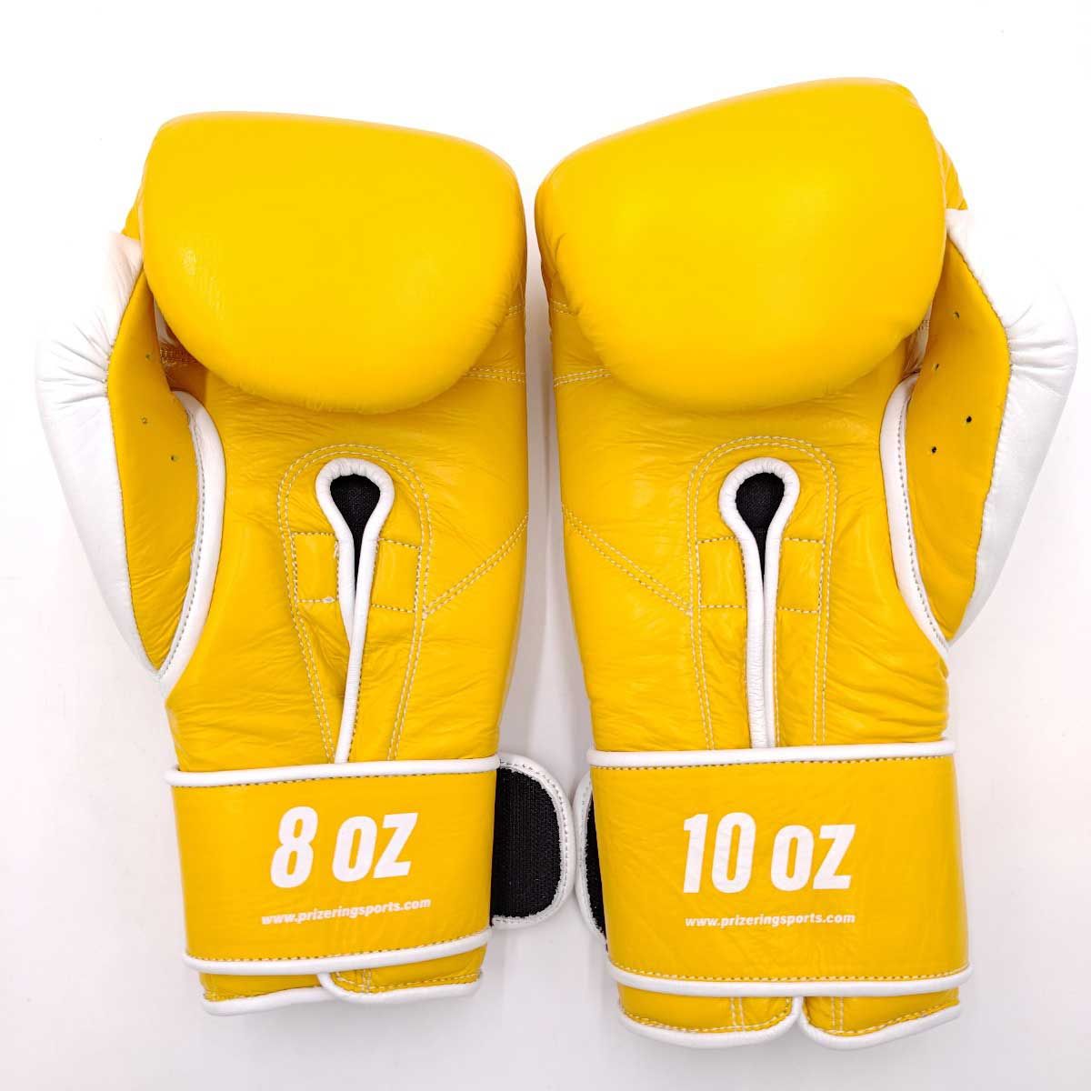 PRIZE RING ボクシンググローブ 10 oz イエロー PRIZE RING ボクシング