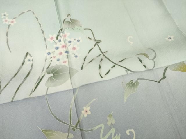 平和屋着物○本加賀友禅作家 松島由美 訪問着 ムシカリダンス 暈し染め