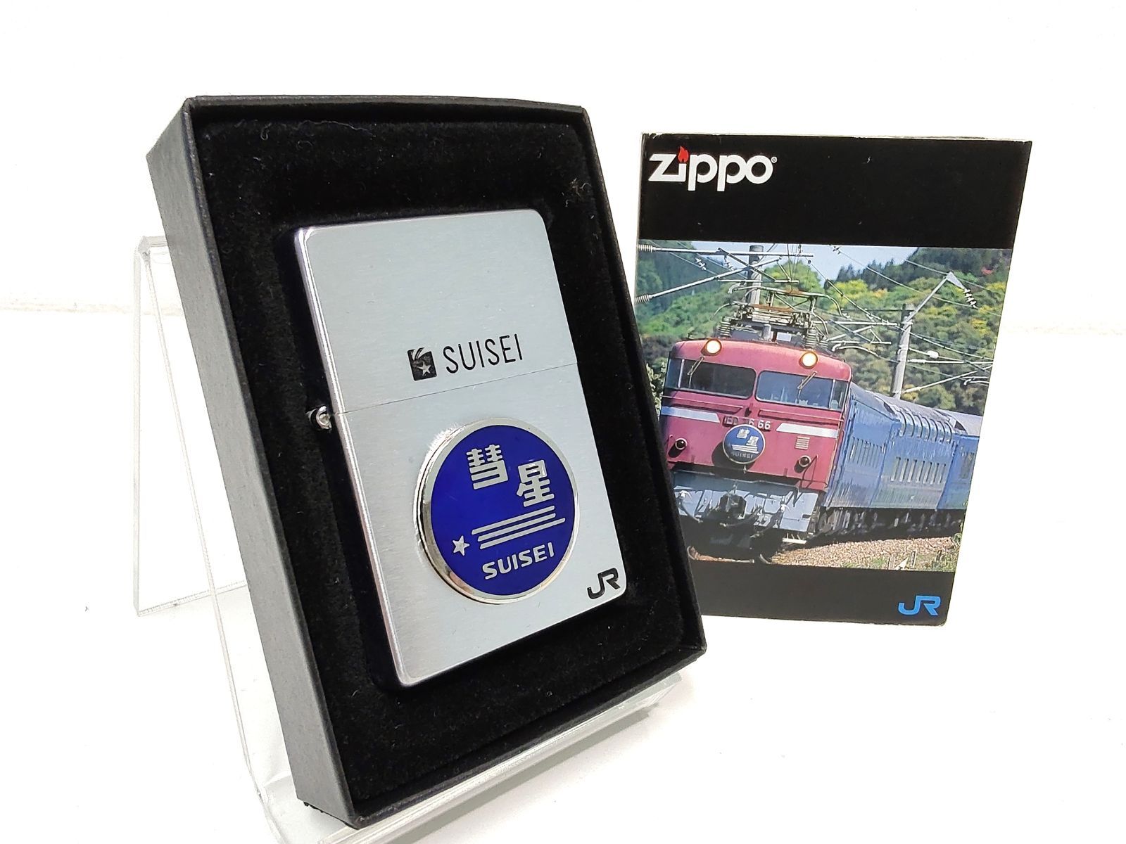 47q4] 希少ZIPPO ブルートレイン JR彗星 レア 絶番 - メルカリ
